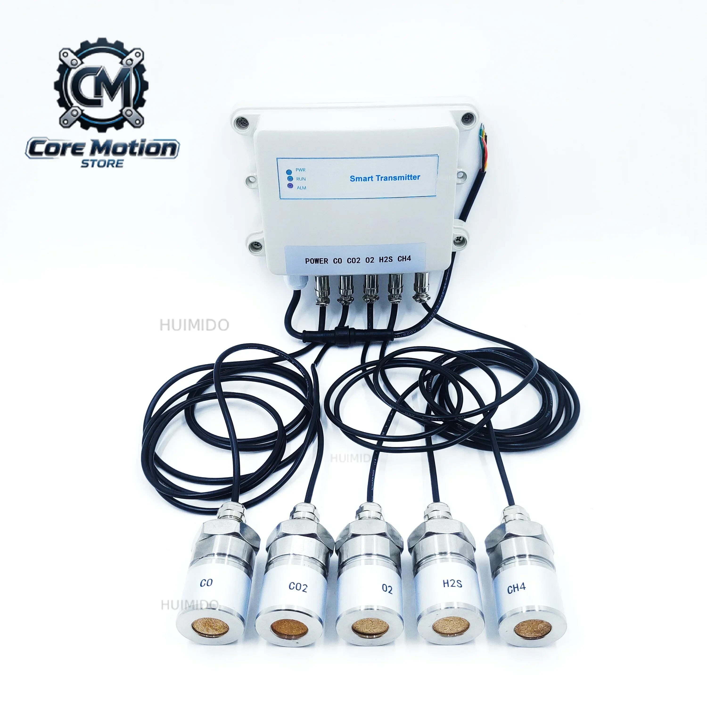 MULTI FUNCTIONAL ONLINE AIR QUALITY MONITORING O2 CO CO2 CH4 H2S FIVE IN ONE SENSOR