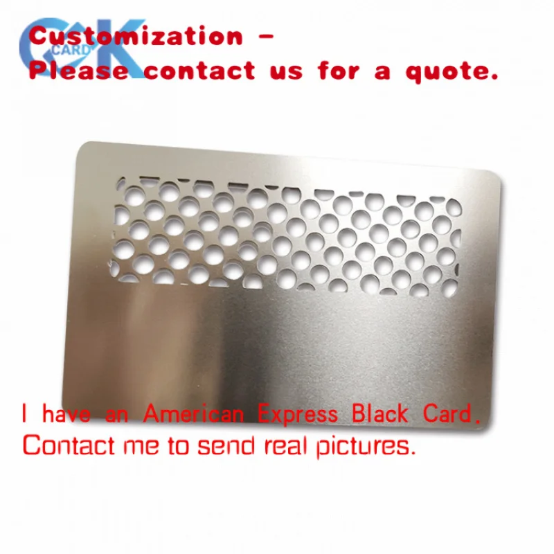 

custom.Customized Silver Brushed Metal Business Cards Laser Cut 0.5mm Thick Stainless Steel Etched Carving Silk Screen Printing