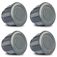 4PCS 22mm Ultrasonic Parking Sensors Reverse Backup Radar System Choose From Red, Black, White, Silver, Gray, Gold, and More!