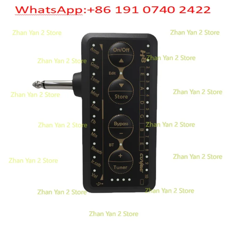 1PCS Electric Guitar Effects Guitar Wireless Professional Convenient Ear Amplifier Portable Learning Portable
