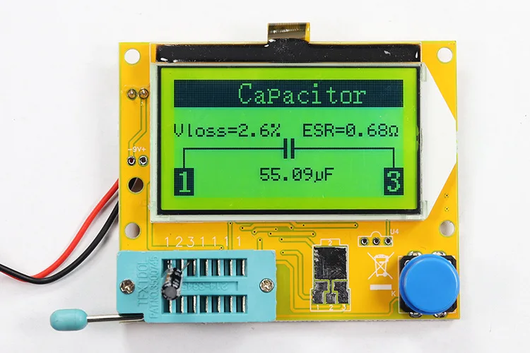LCR-T4 Graphical Multifunction Detector Transistor Tester Resistance and Capacitance ESR Thyristor