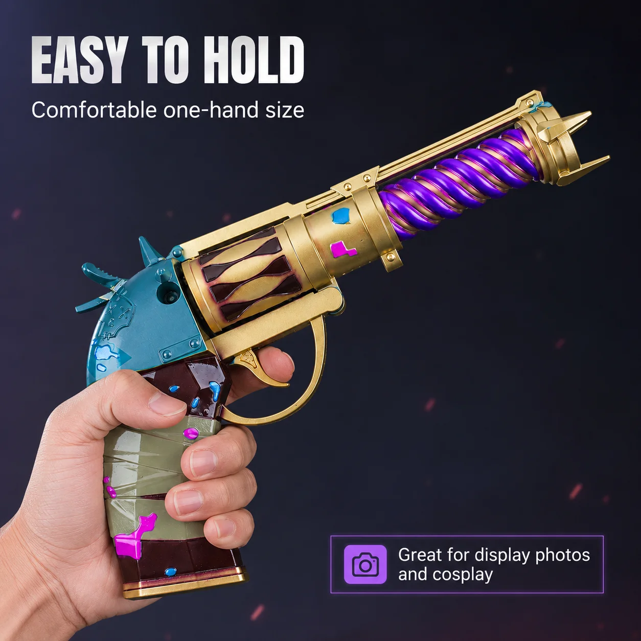 Replika Broni Jinx 22cm, Model – Cosplay Prop Pistol recenzja i cena