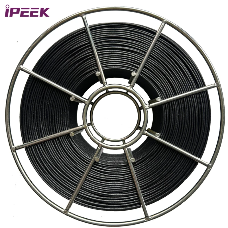IPEEK PEEK PEI PPSU PPS Virgin/PEEK CF/PEEK GF/PPS CF/PEI GF 3D Filament D1.75mm Natuurlijk Zwart 1KG/Rol