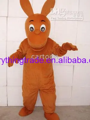 New Adult Hot Sale Foam Cute kANGAROO Cartoon Mascot Costume Plush Christmas Fancy Dress Halloween Mascot Costume