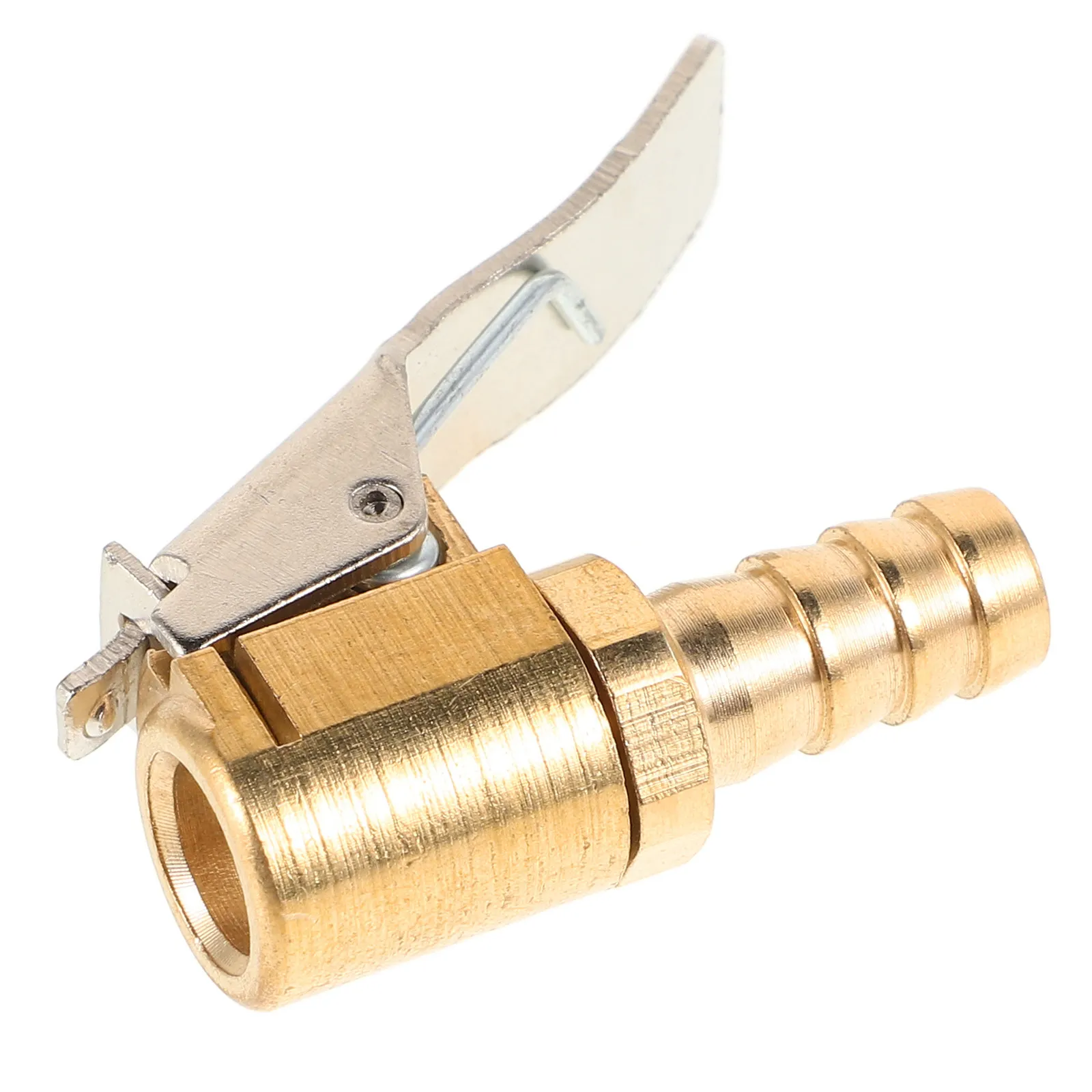 Car Tire Inflator Adapter 8Mm Quick Connect High-Efficiency Copper Nozzle Clamp on Air Chuck for Easy Tire Inflation Maintenance