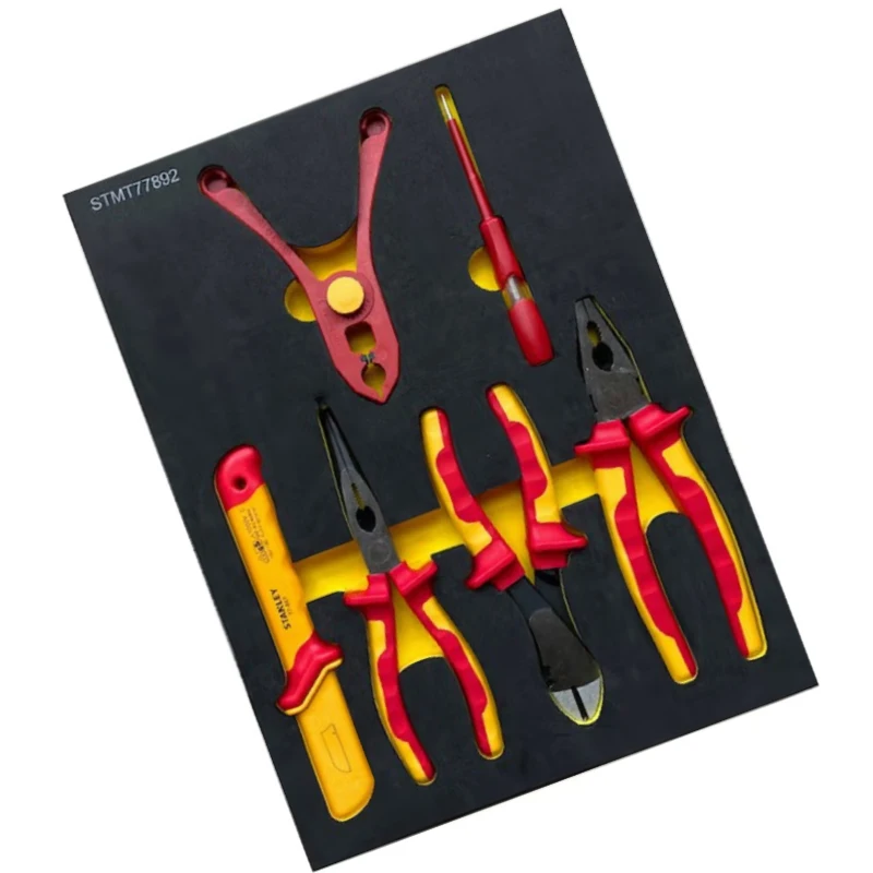 

Insulation tool set Electrical special wire pliers diagonal nozzle pliers 1000V maintenance tool holder