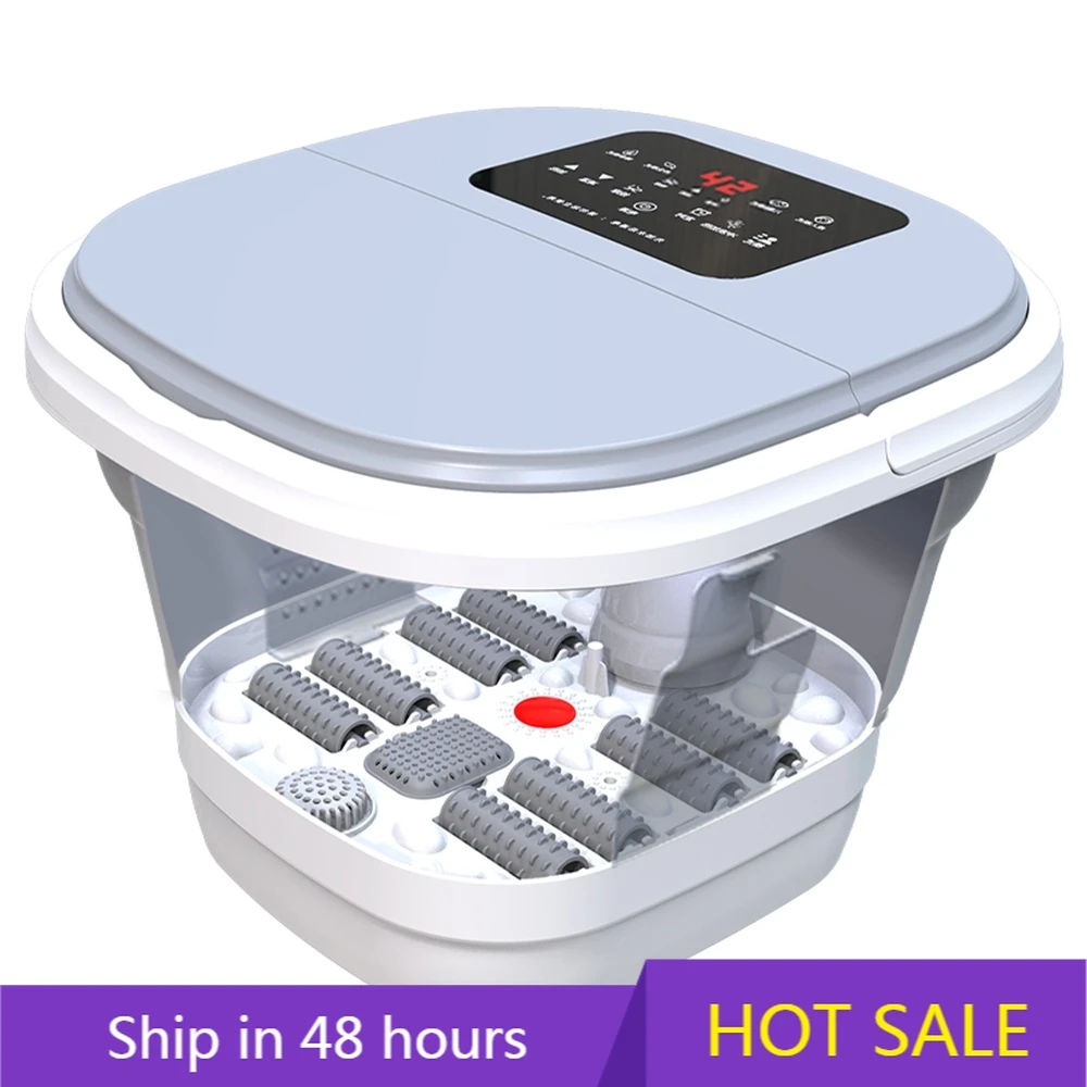 

YTYIN Quality Automatic Portable Foot Bath Machines, Foldable Convenient Storage, Multifuncion Powerful Foot Bubble Bath