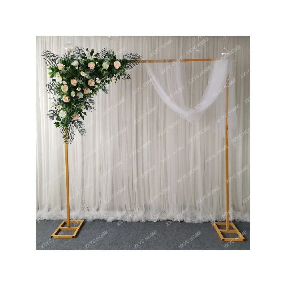 

High Quality Wedding Background Arch Frame Iron Flower Balloon Stand Backdrop Venue Decoration Party Application Beautiful Arch