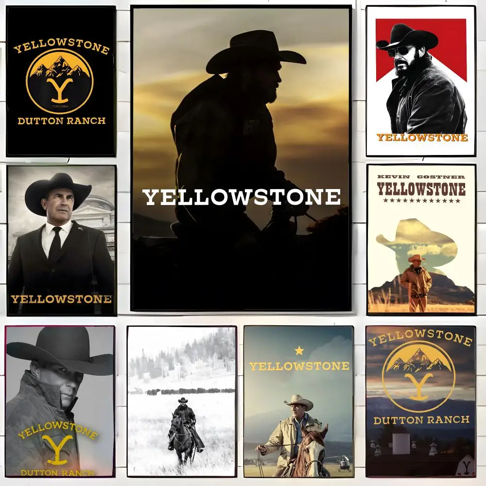 Tv Drama Western Y-Yellowstone Poster Wall Art Print Decorative Mural Home Decor Gift Unframed