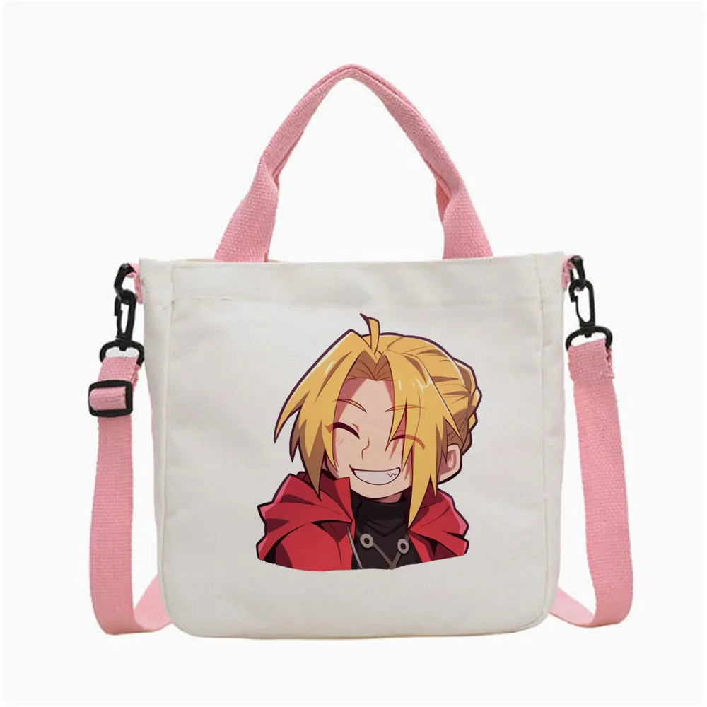 

Full Metal Alchemist tote bag bolsas de tela personnalisable totebag shoulder shopper femme