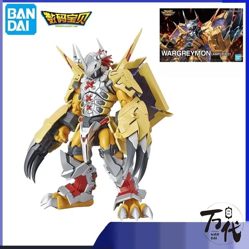 BANDAI Original box Figure-rise Standard Amplified WARGREYMON Assembly Models Ver. Anime Action Figures Model Collection Toy