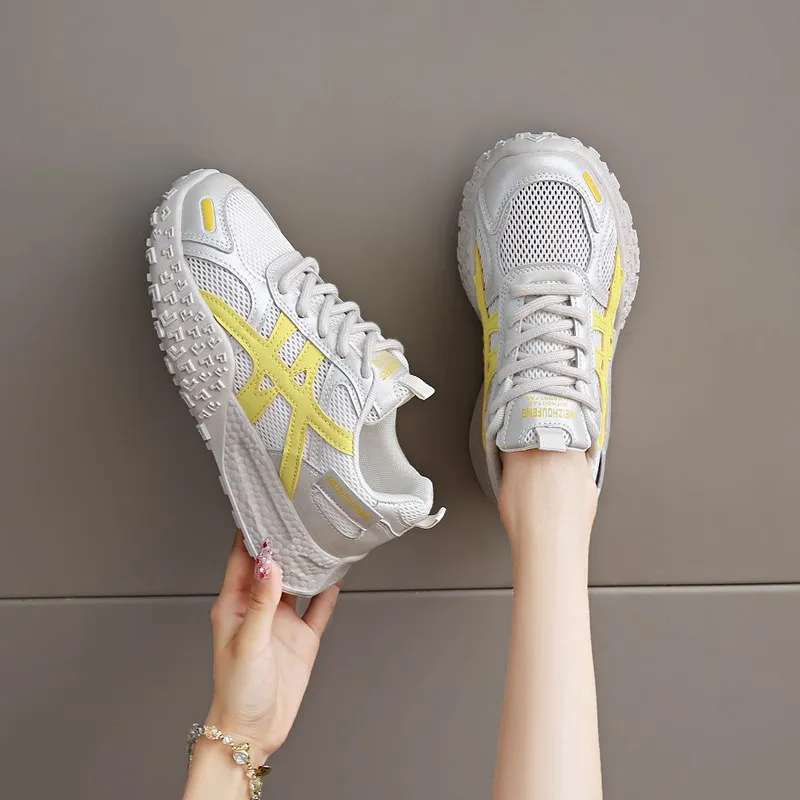 أحذية نسائية أحذية منصة غير رسمية تو الدانتيل متابعة تنس مبركن أحذية رياضية جولة تو الدانتيل متابعة التنس النساء أحذية رياضية مبركن