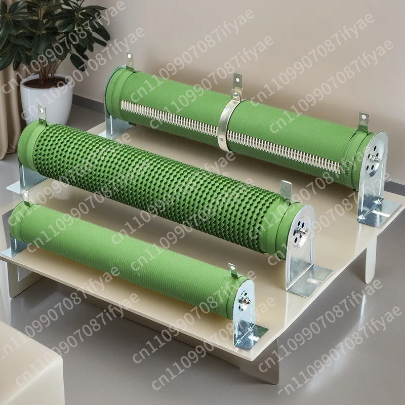 High Power Adjustable Resistance Brake Braking Unit Inverter Elevator Aging Load Winding Porcelain Tube Corrugated Resistance