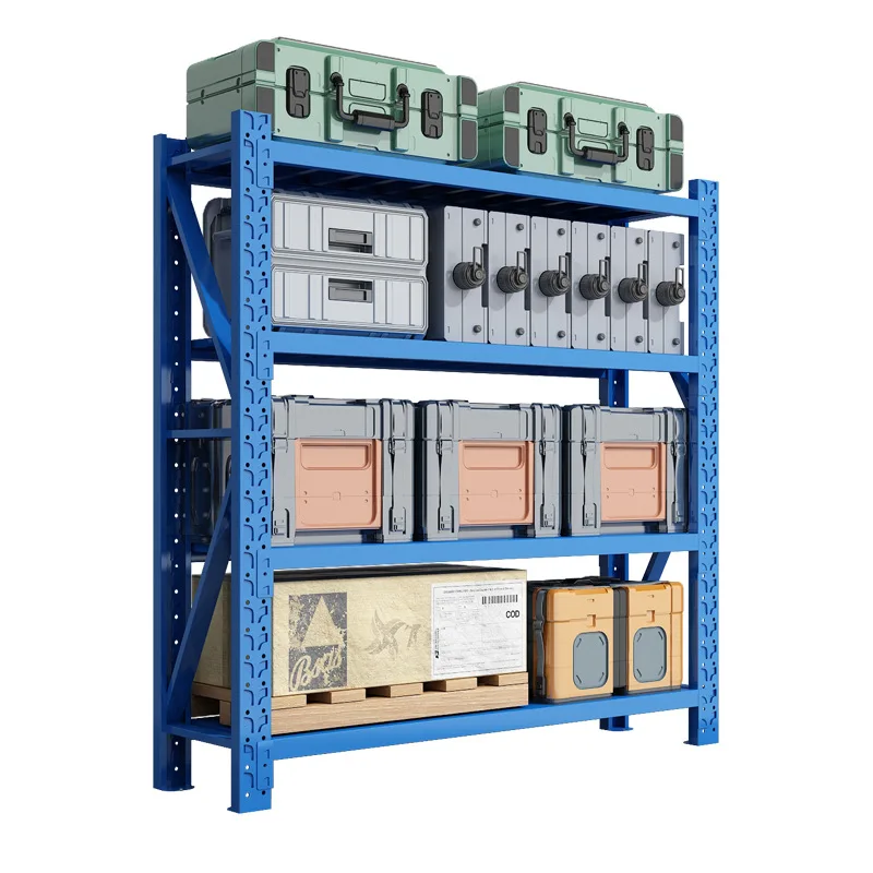 

Heavy Duty Shelves Storage Shelves Household Shelves Multi-layer Adjustable Warehouse Wholesale Kitchen Storage Racks
