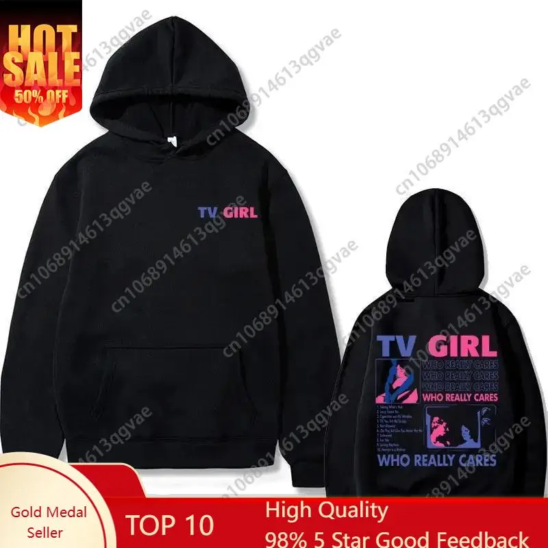 

2 Sides TV Girl Who Really Cares Album Hoodie, Gift For Fan, Gift For Her, Gift For Him