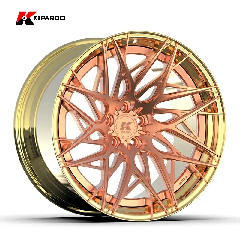 Kipardo Custom 18 to 24 inch Alloy Car Rims Forged Passenger Car Wheels