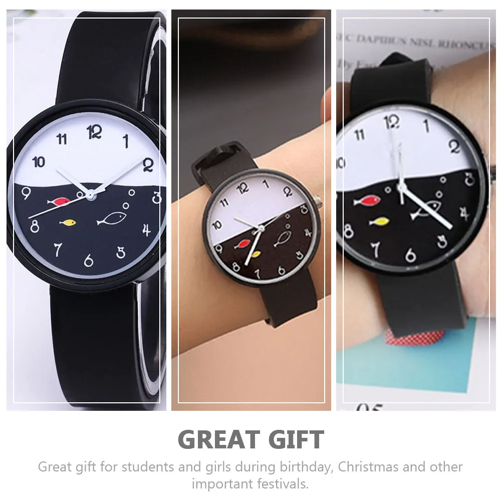 

Stylish Girls Watch With Quartz Movement Cartoon Design Great For All Occasions