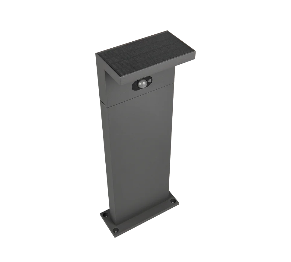 Picture 5: LED external pole C/motion sensor, aluminium, anthracite, H60 cm, Blyde