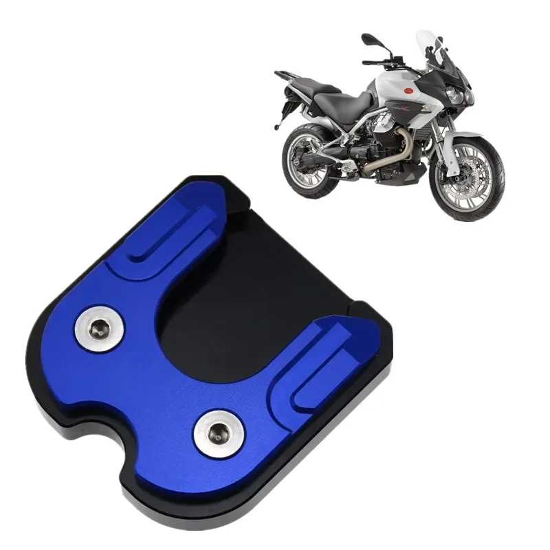 Per MOTO GUZZI 1200 STELVIO 8V STD / NTX 2008-2016 accessori MOTO cavalletto Sidestand Stand Extension ingranditore Pad -5