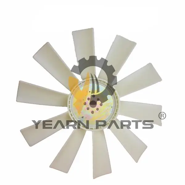 YearnParts ® Fan Cooling Blade YN02PU1001P1 for Kobelco Excavator SK100-4 SK115DZ-4 SK200-4 SK120-4 SK130 SK130-4  SK300-4