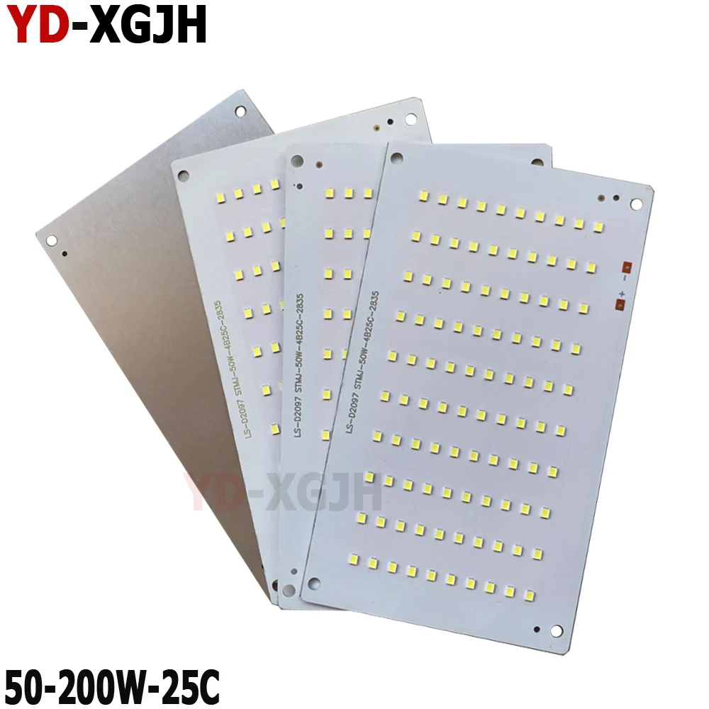 

LED PCB CHIP Light Board Floodlight Outdoor Retrofit Lamp White 50W 100W SMD2835 6V 10000Lm 260-280mA Aluminum