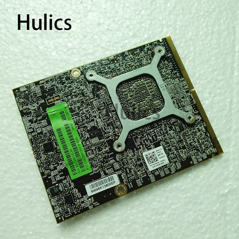 Hulics Used HD6970 HD6970M 2GB 109-C29647-00 216-081100 CN-06W46K 192-03CU-A00 Video Card