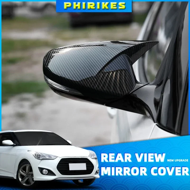 

Car styling Exterior Rearview Mirror Cover Trim For Hyundai Veloster 2011-2015 Original cover with turn signal model