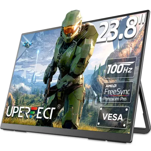 UPERFECT 24형 모니터 100Hz 데스크탑 와이드스크린 16:9 100% sRGB 250Cd/m² LED 게임기 컴퓨터 화면 1920*1080 휴대폰용 Xbox Switch 노트북 Type-C HDMI 호환 Best5 UPERFECT 24형 모니터 100Hz 데스크탑 와이드스크린 16:9 100% sRGB 250Cd/m² LED 게임기 컴퓨터 화면 1920*1080 휴대폰용 Xbox Switch 노트북 Type-C HDMI 호환 Best5