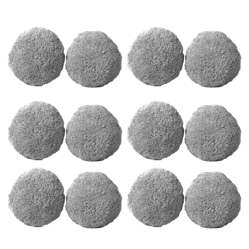 Almohadillas fregado lavables, paño limpieza, almohadilla fregona húmeda/seca para Hobot 188, 2 Generación, piezas
