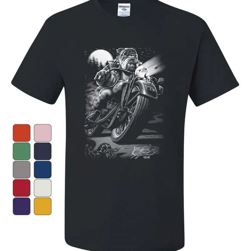 Bulldog Biker Mc T-… - image