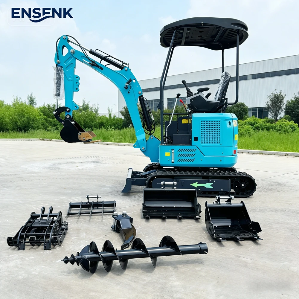 

Mini Excavator 1.0Ton 1.5Ton 2.0Ton Construction 1.8Ton Multifunctional CE Epa Yanmar Engine Fast Delivery