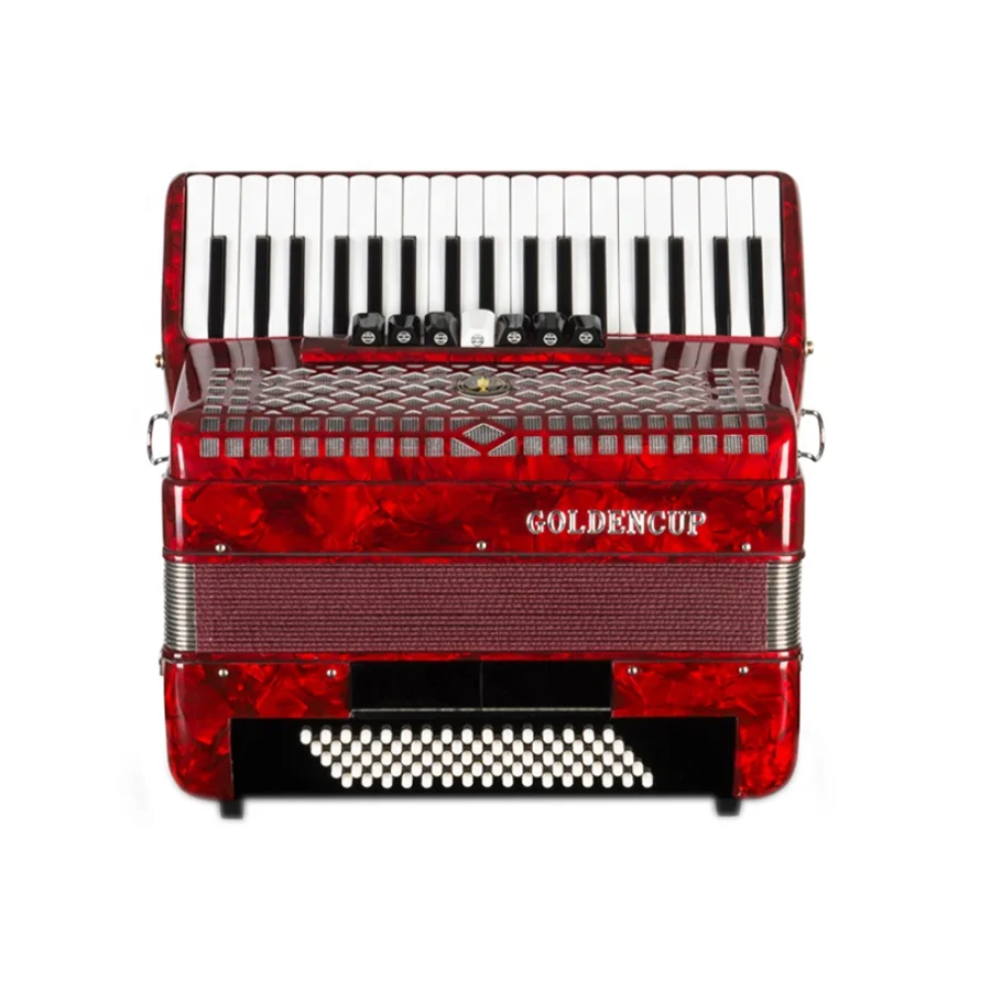 SEASOUND OEM 37 Keys 80 Bass 7+2 Registers Piano Keyboard Accordion Instrument Acordeon JP3780