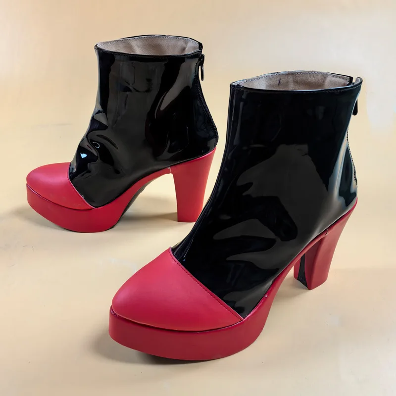 Yu Cosplay Store  Alastor Cosplay Boots Fashion Halloween Carnival Accessories Props Customized Shoes
