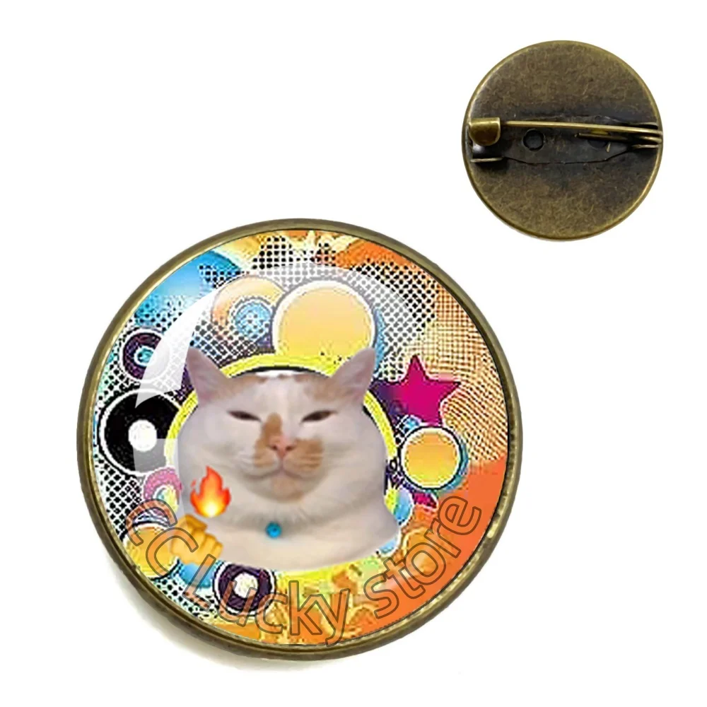 Digital Vector Aesthetic Y2K Aesthetic 20mm/25mmBadges Button Round Creative Pin Brooch Badge Decor Fans Collect Gifts JD005 - view 4