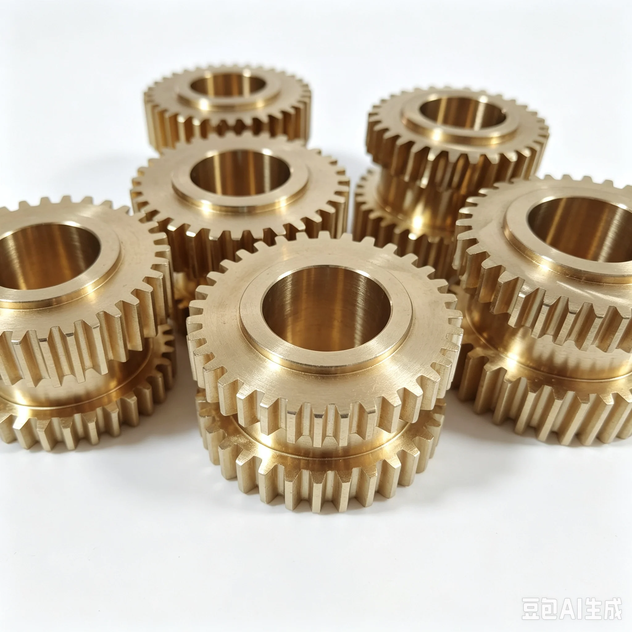 Haas Turret Gear 20-8511A 93-2754, Bronze Cnc Lathe Transmission Gear, Replacement Spare Parts for Haas Machine Brass Gear