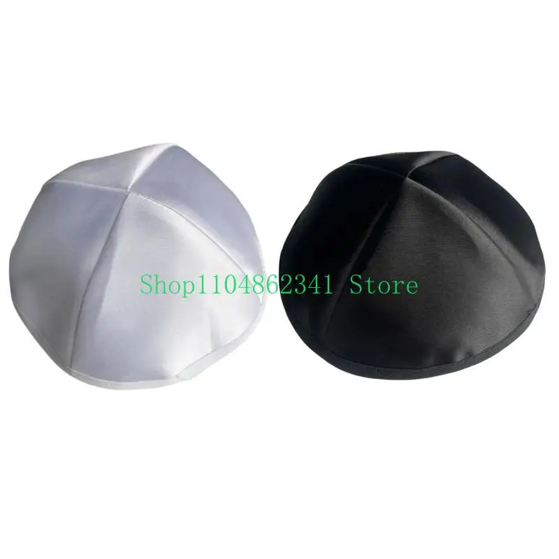 652F Elegant Jewish Hat Round Kippah Hat For Men Religious And Cultural Gatherings