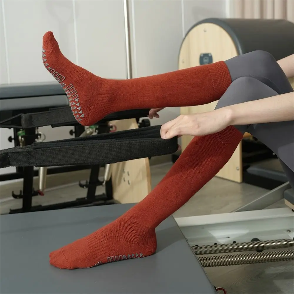 

Colorful Anti-slip Women Yoga Socks Dark Color Quick-Dry Pilates Ballet Socks Breathable Elastic Yoga Fitness Socks Sports