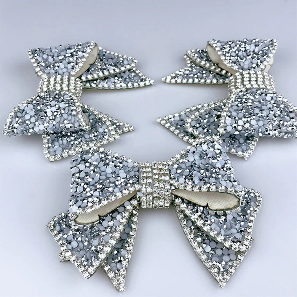 

Bow Shoe Charms Handmade Resin Diamond Accessories Wedding Decor Ornaments Women