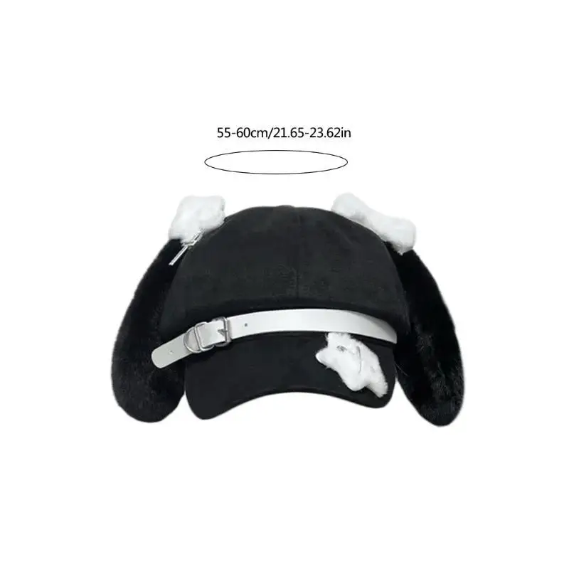 652F المرأة الثقافات الفرعية اليابانية قبعة البريطانية الأنيقة الرسام مع آذان الكلب لطيف قبعة أجرة لقبعات أجرة أجرة في الهواء #6