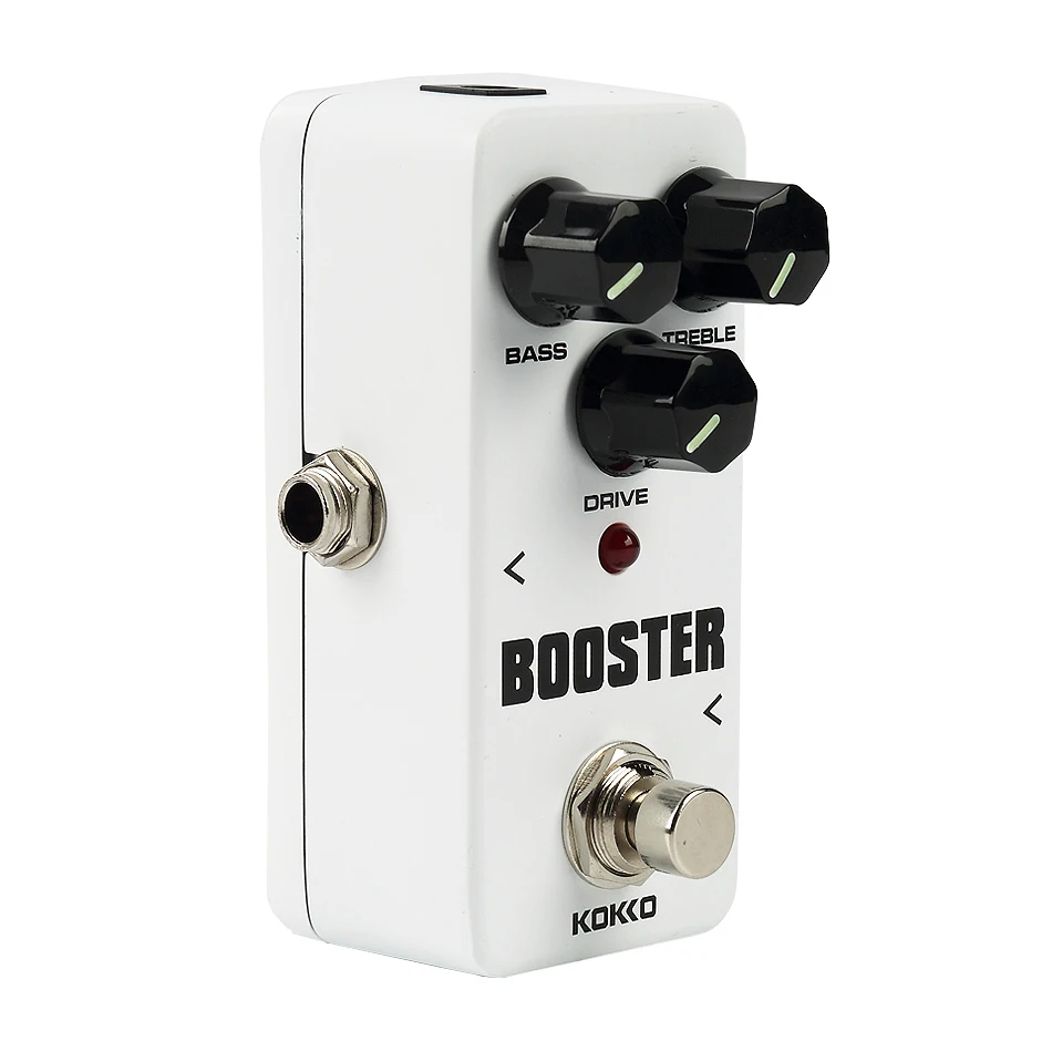 kokko-fbs2-ミニeqブーストペダル、2バンドeqコントロール、トゥルーバイパス、アルミ合金シェル