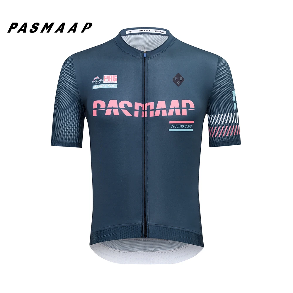 PASMAAP Midsummer Cycling Jersey MTB Road Bicycle Shirt High Quality Pro Team Short Sleeve Bike Clothes Maillot Ciclismo Hombre