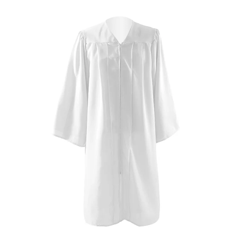 2025 New American Bachelor's Gown Graduation Gown Woven Single Robe Doctoral Master's Gown Multi-Color