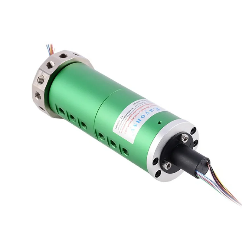 

12 Channels Gas Combination Miniature Slip Ring of 6/12/18/24/36/56 Wires Other Type Customized Support