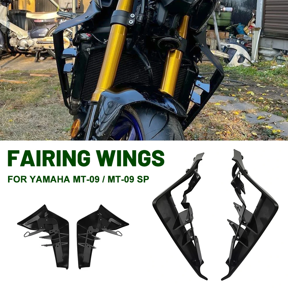 

Motorcycle Accessories For YAMAHA MT-09 SP MT09 Sport Downforce Naked Side Spoilers Aerodynamic Wing Deflector