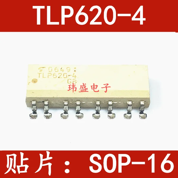 

10 pieces TLP620 TLP620-4GB SOP16 TLP620-4