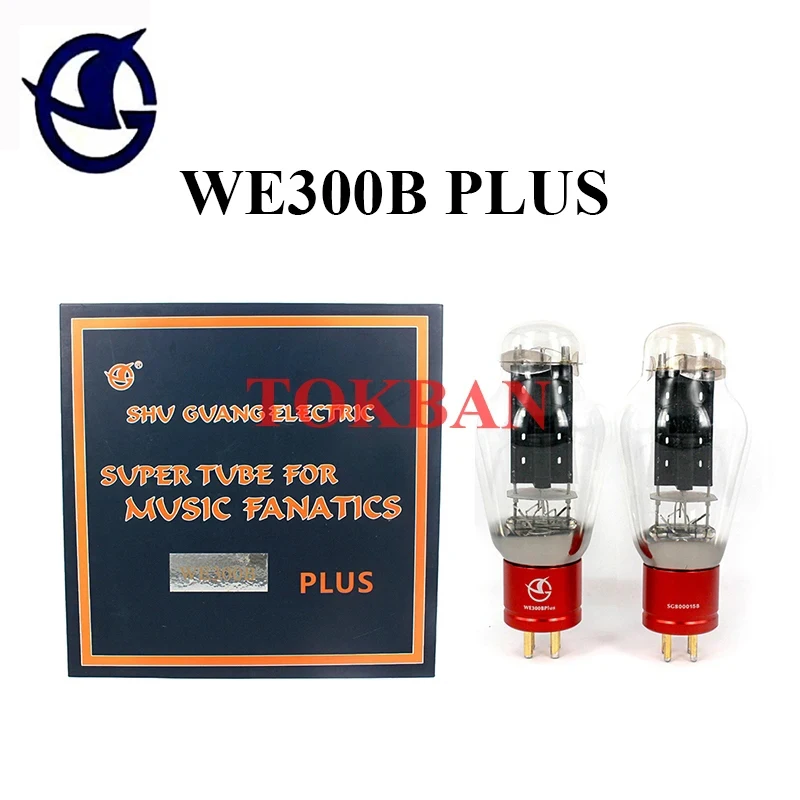 WE300B PLUS Shuguang Vacuum Tube Replaces JJ Lion 300B Matched Pair for Vacuum Tube Amplifier HIFI Amplifier Audio Free Shipping