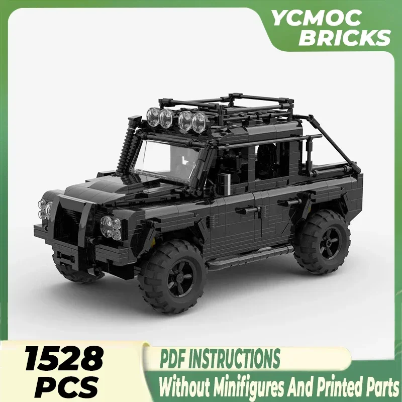 Modelo de carro moc tijolos de construção defender svx tecnologia de veículo off-road blocos modulares presentes brinquedos de natal conjuntos diy montagem