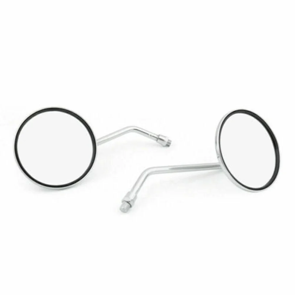 Plane Mirror Rear View Mirrors Rearview Round Mirrors FR-079 For Suzuki A100 1976-1977 For Suzuki GT550 1972-1977