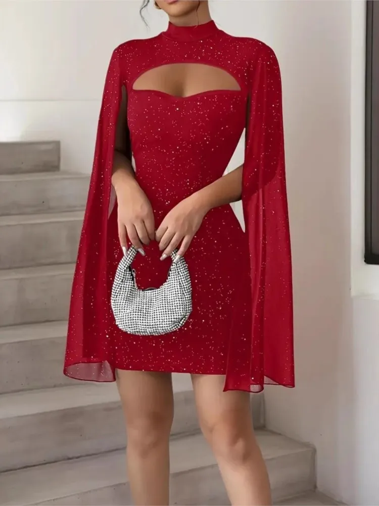 Frauen Paket Hüfte Mini Kleid Neue Frühling Sommer Mode Elegante O Neck Feste Beiläufige Urlaub Party Kleider Für Frauen Robe femme