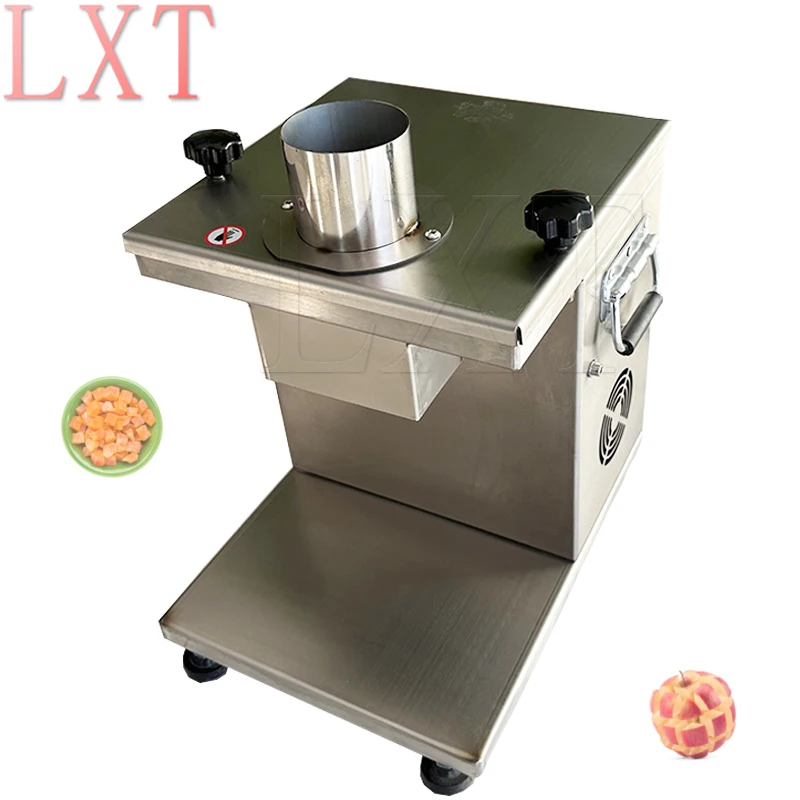 Electric Vegetable Cutting Machine Vegetable Processing Radish Cucumber  Fruit Diced Machine